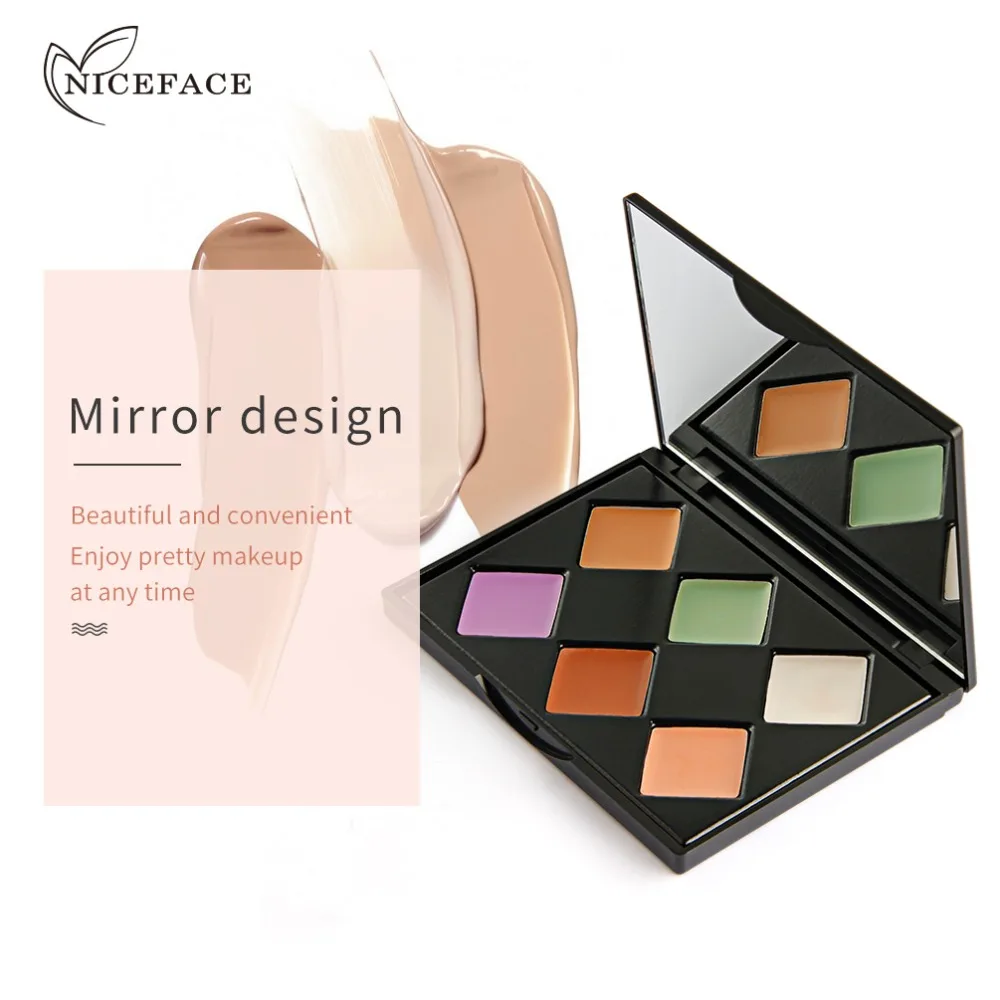 NICEFACE заживляющий крем маскирующий тональный пудра мягкий матовый длинный макияж