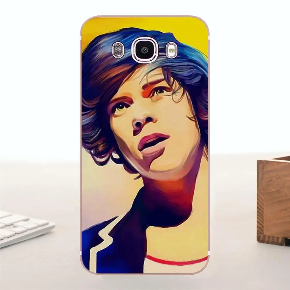 Bixedx One Direction Гарри стили и Луис томлинс для Apple iPhone 4 4S 5 5C SE 6 6S 7 8 Plus X мягкий узор |