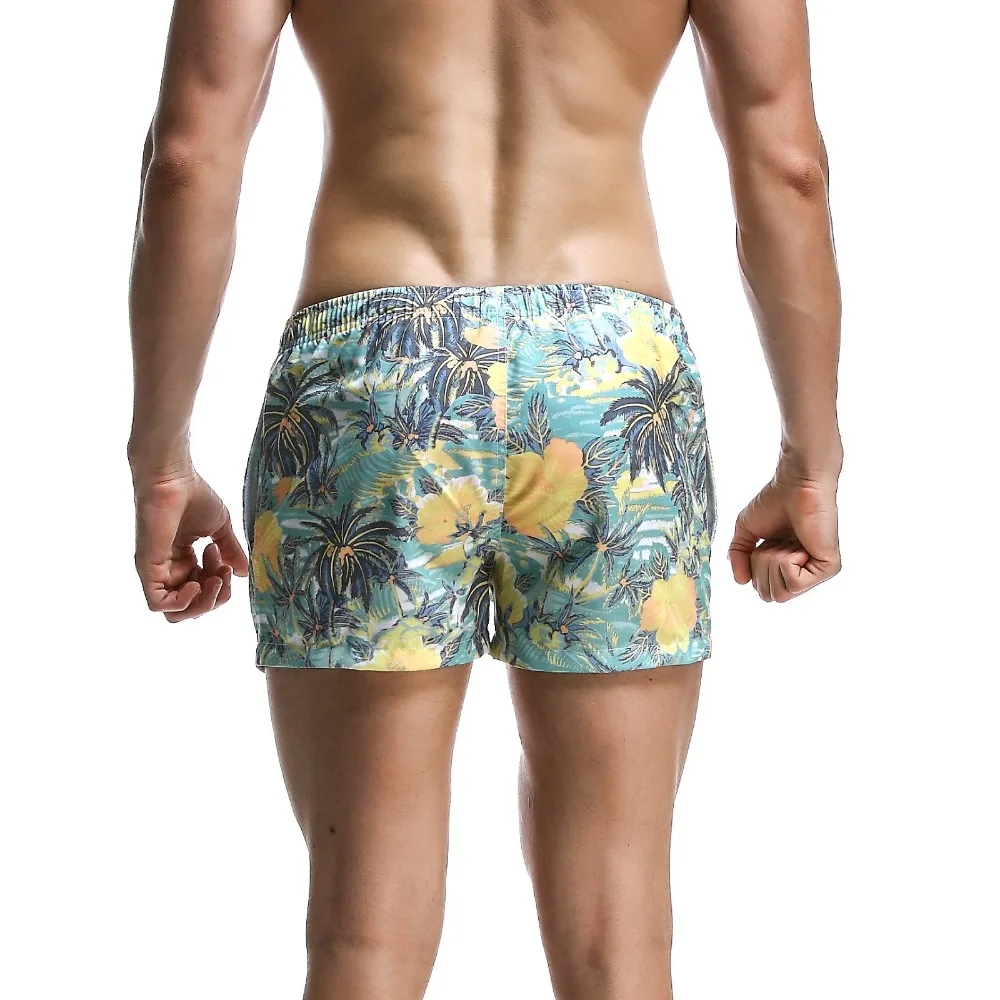NEW Casual Summer Quick Drying Men's Beach Short Surfing Board Shorts Print Sportswear Breathable Pants - 3 Colors Choice | Мужская