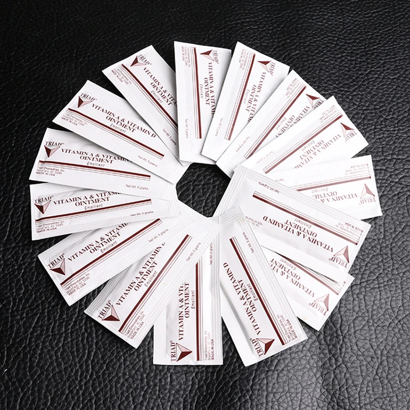 YILONG Top 50Pcs/lot Vitamin A&ampD Ointment Tattoo Recovery Cream Repairing Anti-inflammatory For Supplies | Красота и здоровье