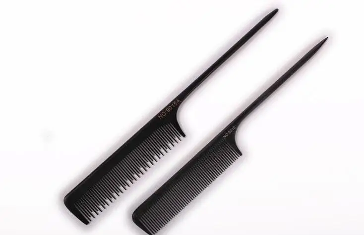 

Tail Comb Carbon Fiber Combs Heat Resistant Antistatic Cutting Comb Anti Static Barber Tool