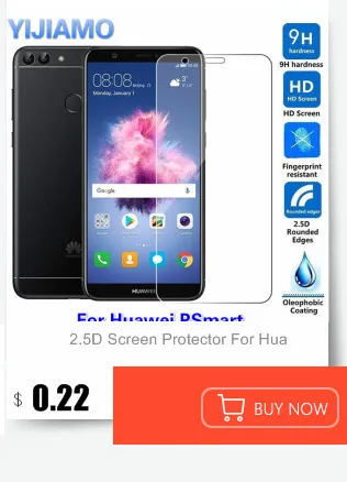 2 шт 9H закаленное Полное покрытие стекло для huawei PSmart Защита экрана для huawei P Смарт Стекло 3D защитная пленка FIG-LX1 LX2 LA1