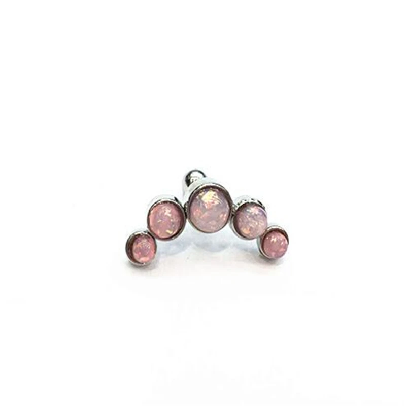 1 шт. модные панковские серьги-штанги для пирсинга медицинская титановая сталь