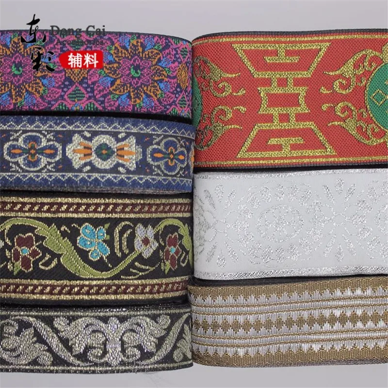 Креативные ленты шириной 2 5 см цифровая жаккардовая тканая лента в национальном