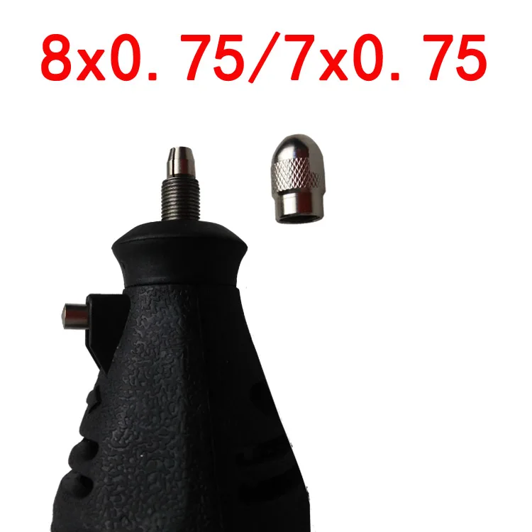 5 шт. M8/M7 электрическая мельница с гибким валом и винтовой крышкой Цанга для