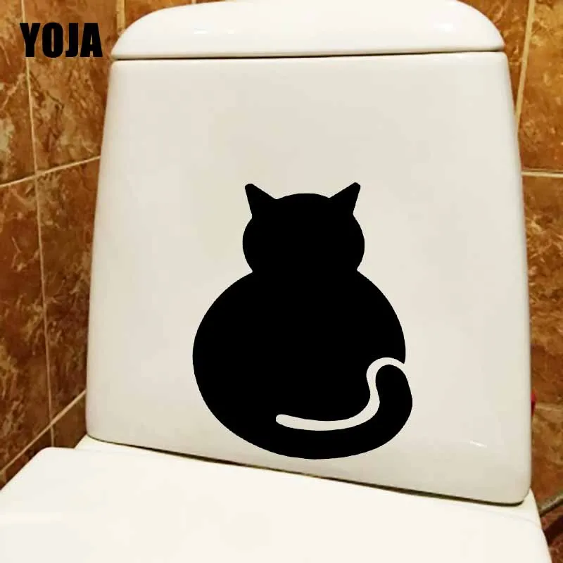 YOJA 19X24CM футболки с надписью I Love My стикер на стену кошкой котенок животное толстый