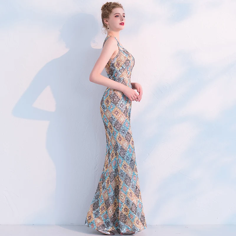Vestidos De Festa Русалка Элегантное вечернее платье халат Soiree Сексуальное Милое с