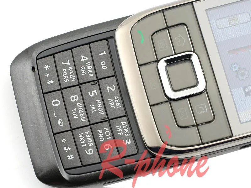 Мобильный телефон Nokia E66 2G 3g разблокированный Восстановленный слайдер E66 телефон Арабский Русский Иврит Клавиатура