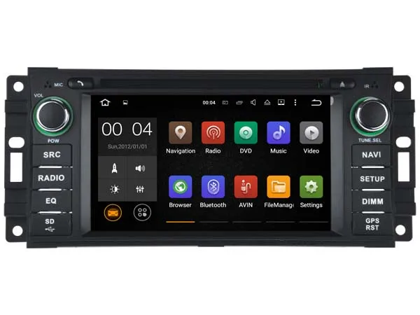 Android 7 1 авто стерео Мультимедиа для JEEP Compass/Wrangler/Kreisler автомобильный dvd-плеер gps