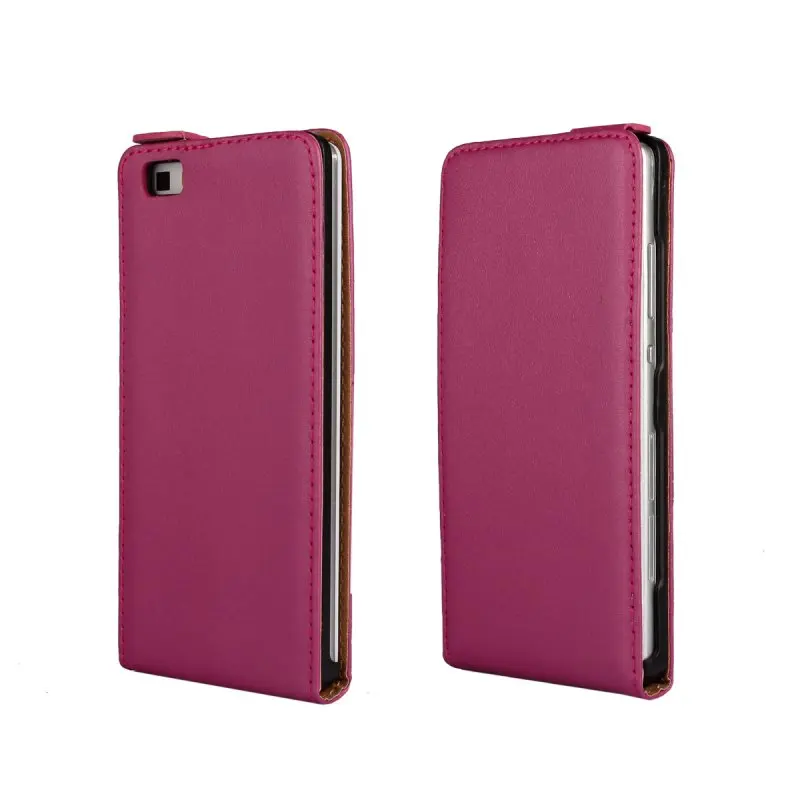 Крышка корпуса для Huawei P20 P10 Lite P8 Lite P9Lite классический Кошелек для ручек Кожаный чехол мешок для Huawei P9 Plus P8Lite P10Lite P20 Pro мобильного телефона - Цвет: Flip Hot Pink