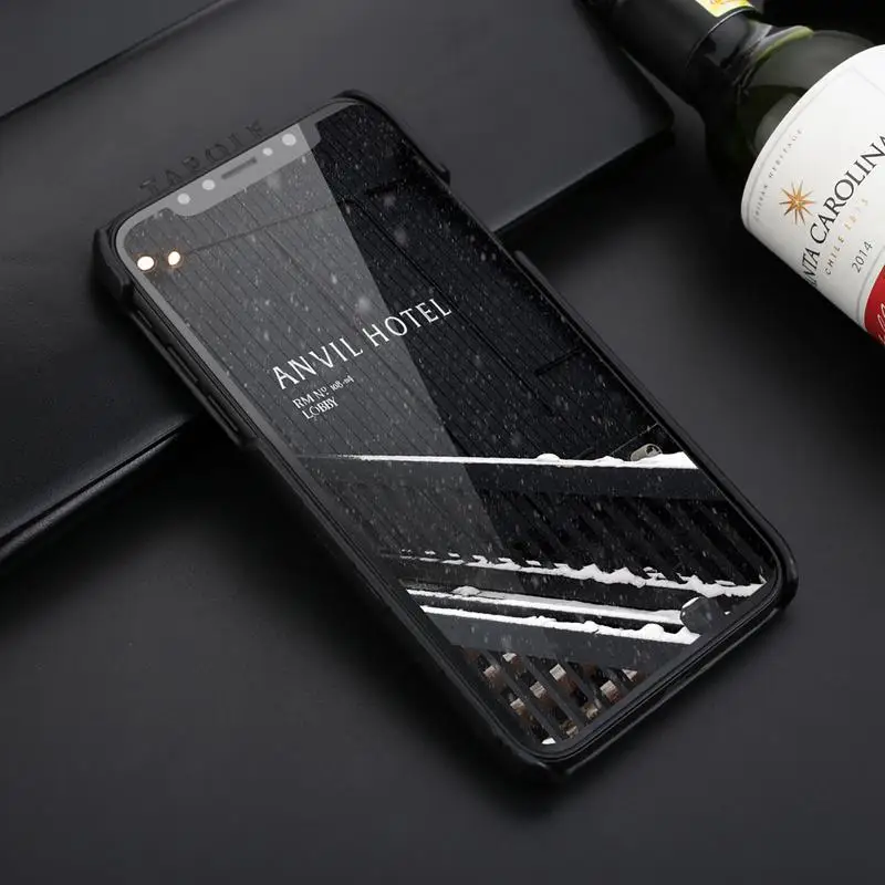 Чехол из натуральной кожи для Iphone XS модный защитный чехол XR | Мобильные телефоны и
