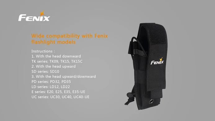 1 шт. Fenix ALP MT фонарь с зажимом для ремня чехол Кобура TK15UE PD35TAC PD32 LD22 LD12 E35UE E25 E20 UC30