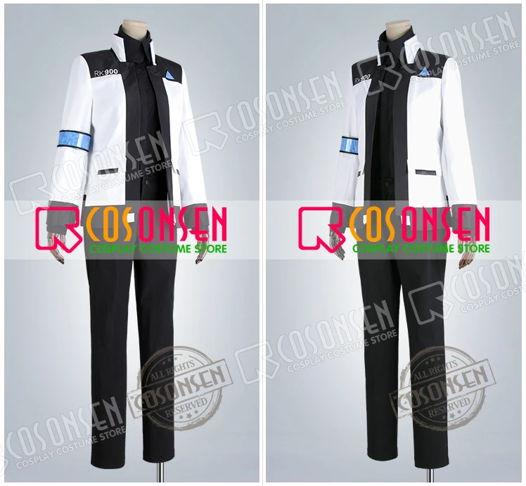 Detroit: Become Human Connor RK900 Cosplay Costume - Custom Made Agent Suit Uniform by COSPLAYONSEN image 3