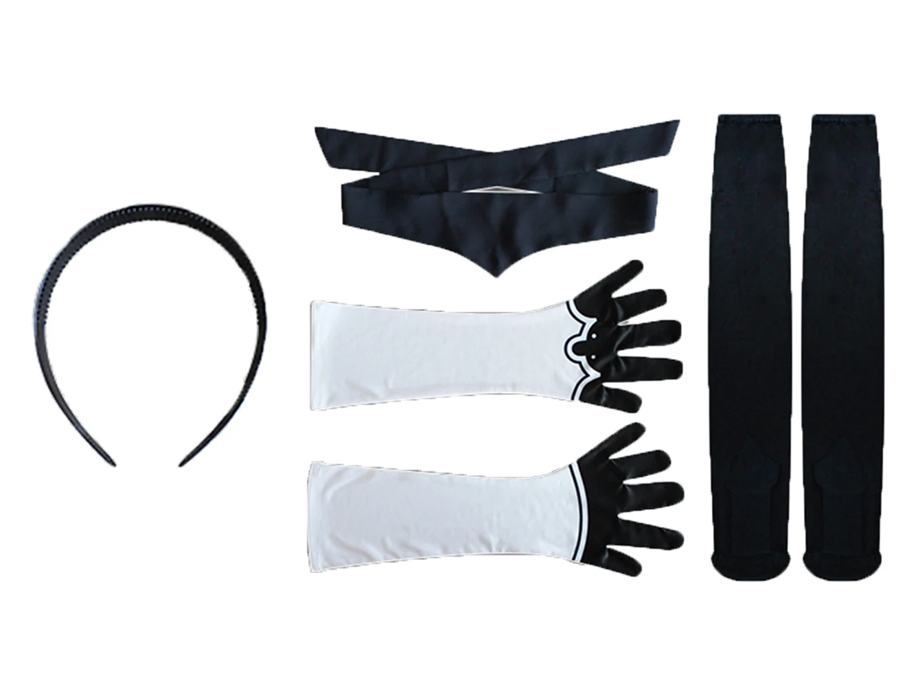 AAVG Hot game Nier: Automata women's YoRHa No.2 Type B Cosplay Costume Gothic Dress(Dress+Hairpin+Socks+Gloves+Eye patch) |