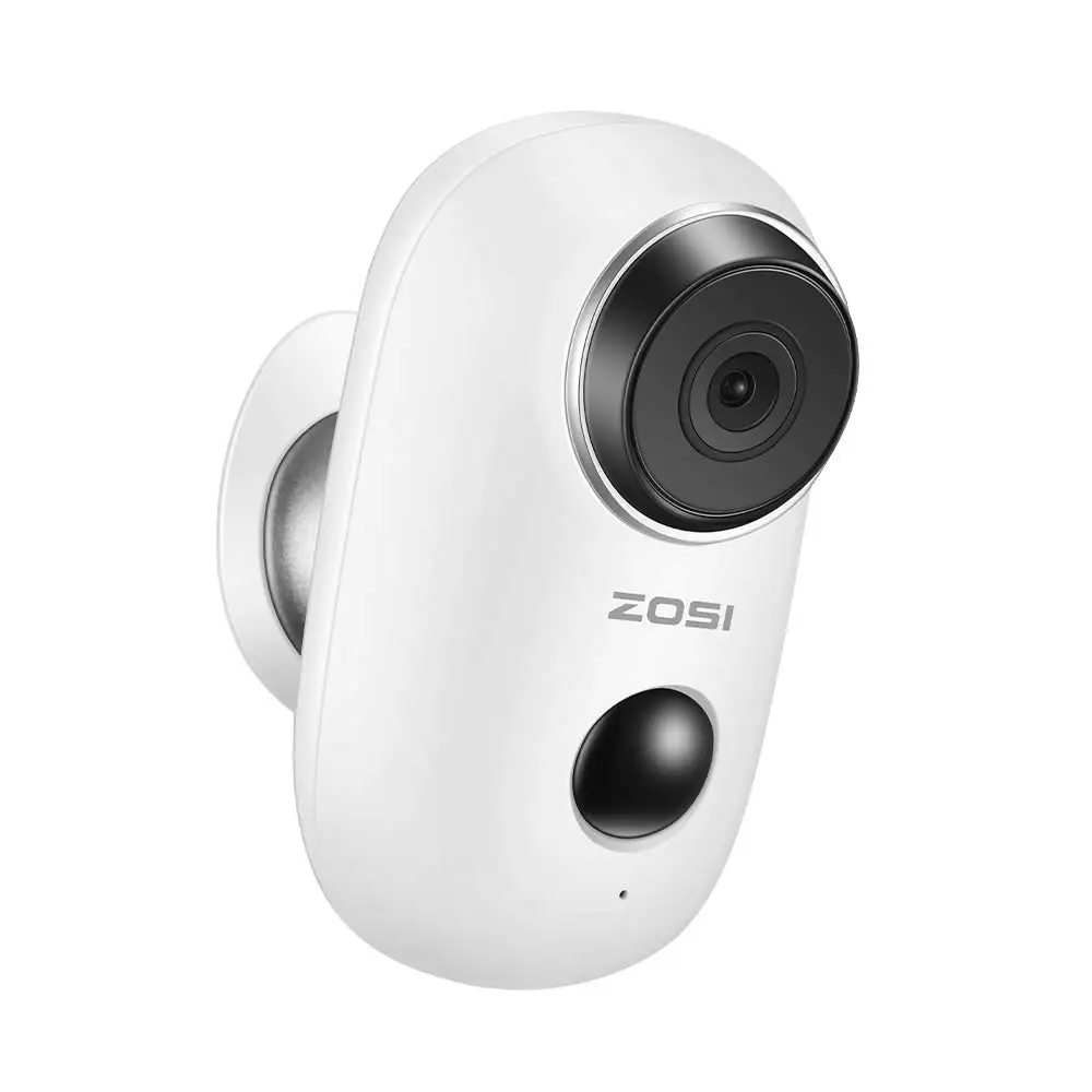 ZOSI 720P безопасности IP Wifi Видео Led Cam домофон CCTV камера перезаряжаемая батарея с детектором Датчик USB штекер в дверь