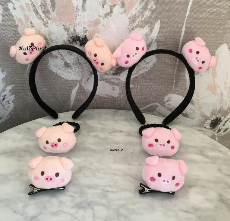 2Colors - Mini Cute New Piggie Stuffed Plush toys 3Models- Hair Tie Toys Hairband Dolls Etc. PIG Toy doll | Игрушки и хобби