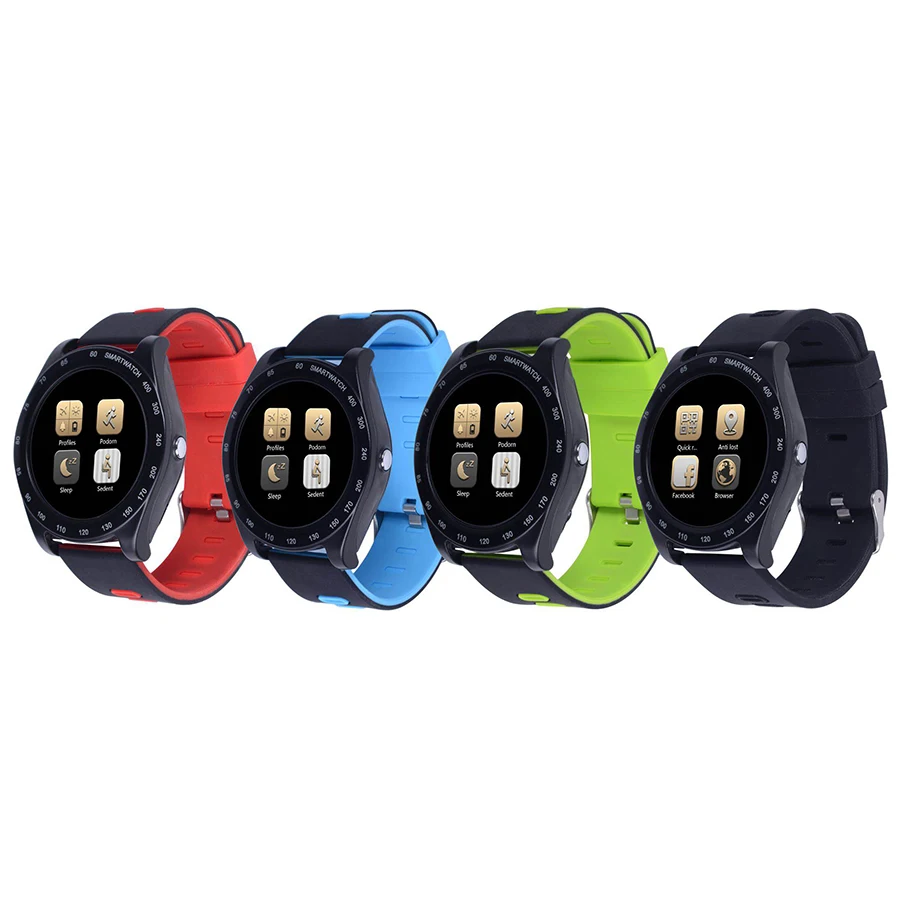 Potino Смарт часы Z1 SmartWatch шагомер Фитнес Камера sim карты Mp3 плеер Relogio masculino для Android