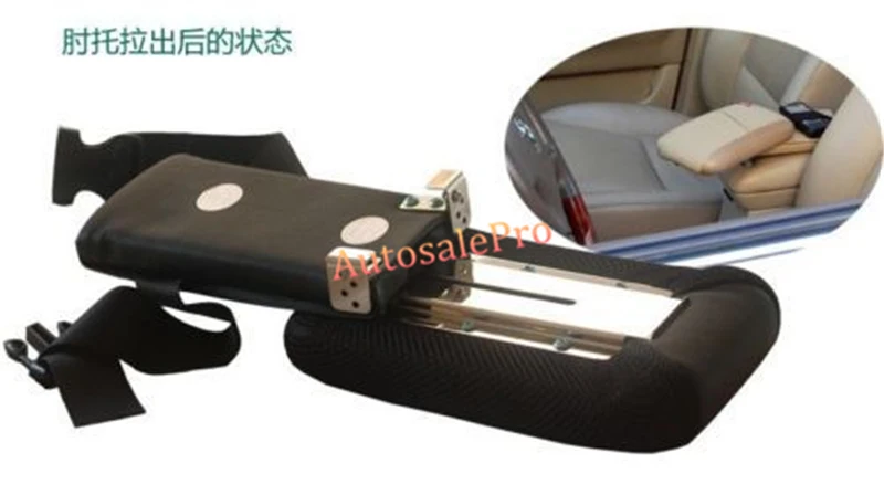Черный подлокотник для центральной консоли локоть Subaru Forester / XV Impreza WRX Outback 2007