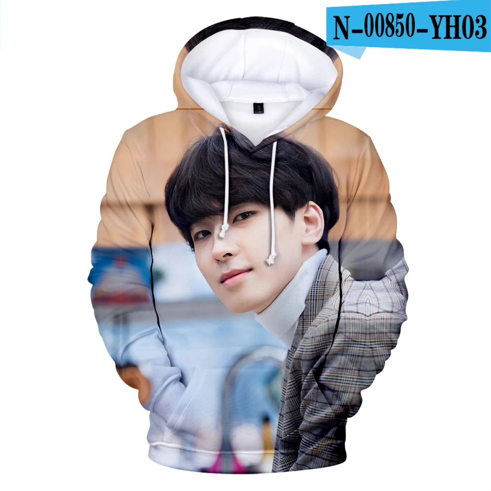 Kpop Bang Store Seventeen толстовки с 3D принтом женские/мужские модные уличные толстовки с капюшоном и длинным рукавом повседневные толстовки - Цвет: Синий