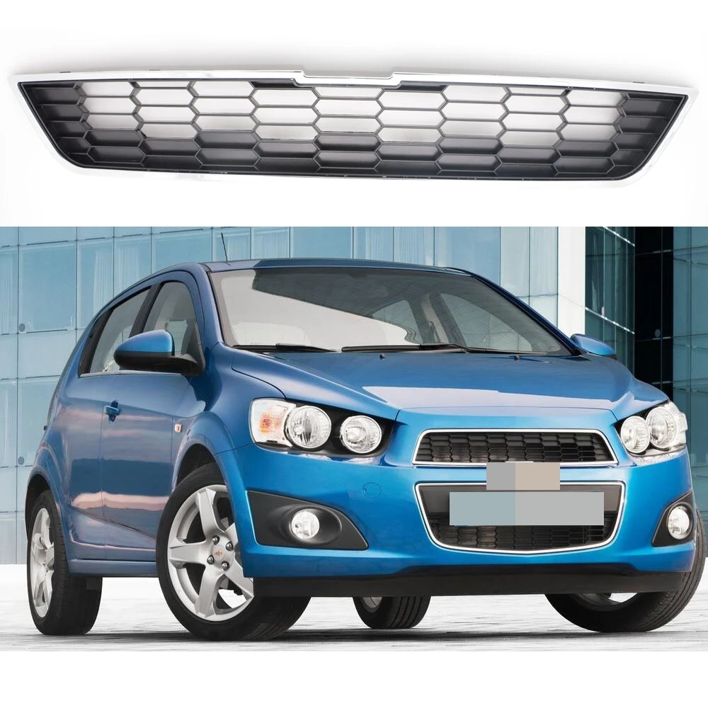 1 шт. Передняя верхняя сотовая решетка радиатора гриль для Chevrolet Aveo 2011 2016|Гоночные