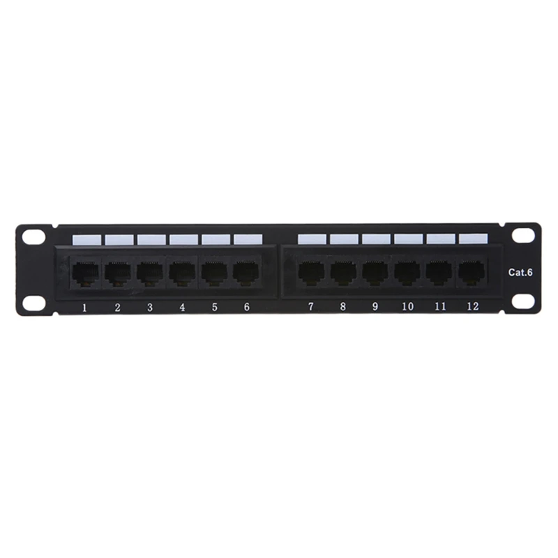 Сетевой адаптер Utp Ethernet Lan Cat6 12 портов Rj45 сетевой Кабельный разъем | Компьютеры и