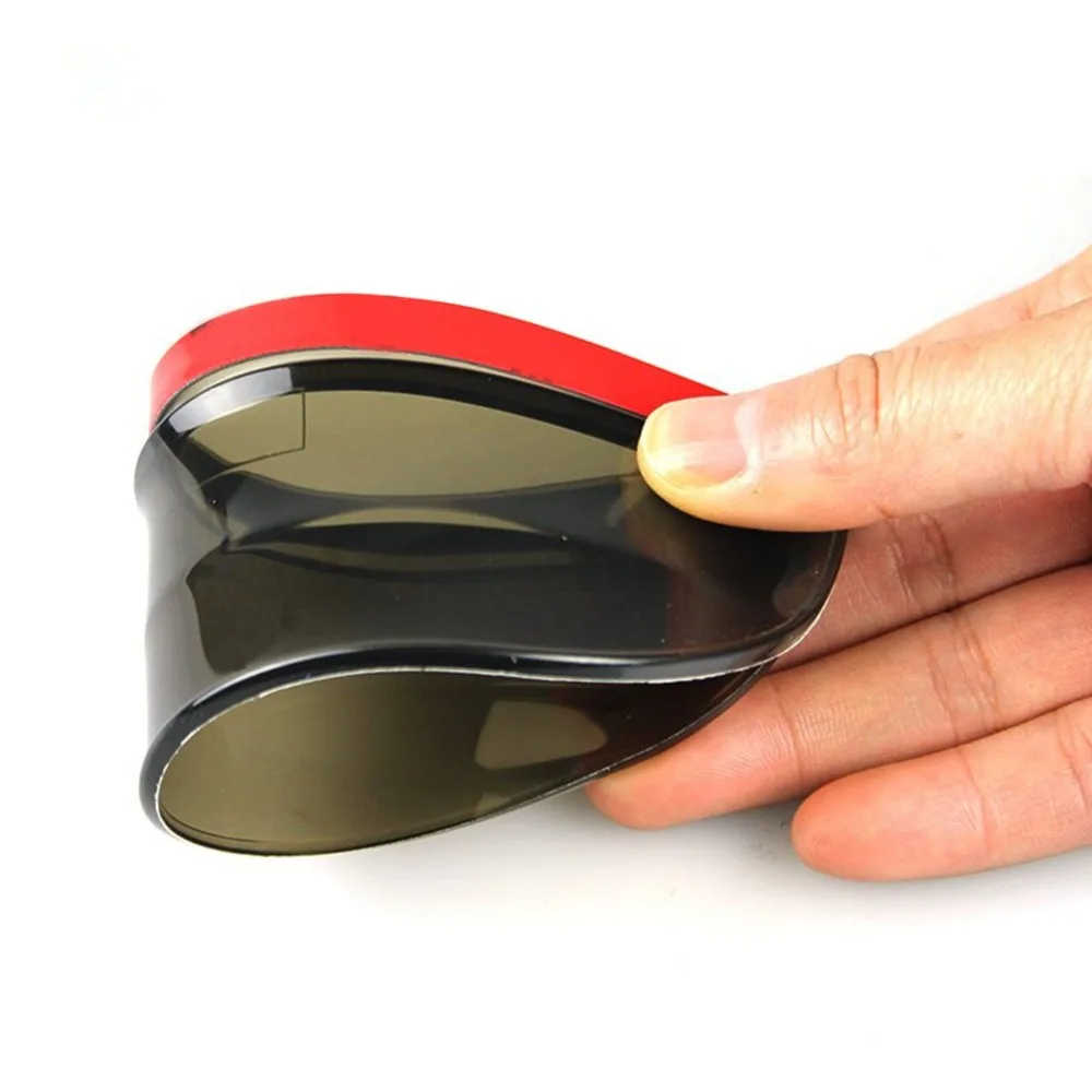 Универсальная гибкая накладка на зеркало заднего вида из ПВХ для защиты от дождя