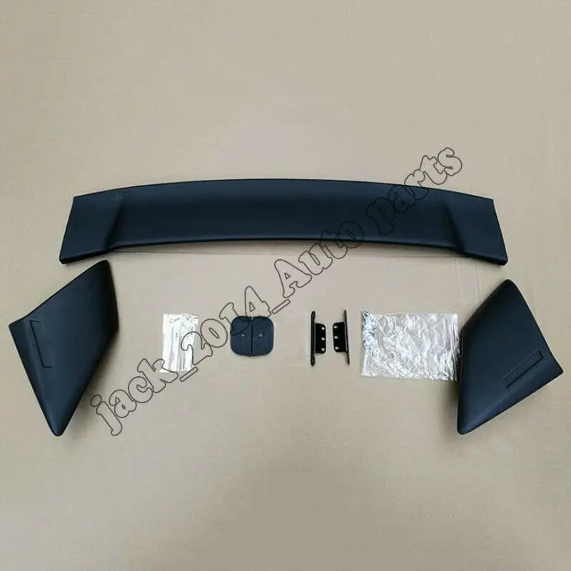 Подходит для 2012 2013 2014 2015 Honda Civic праймер черный Неокрашенный задний спойлер крыло 3