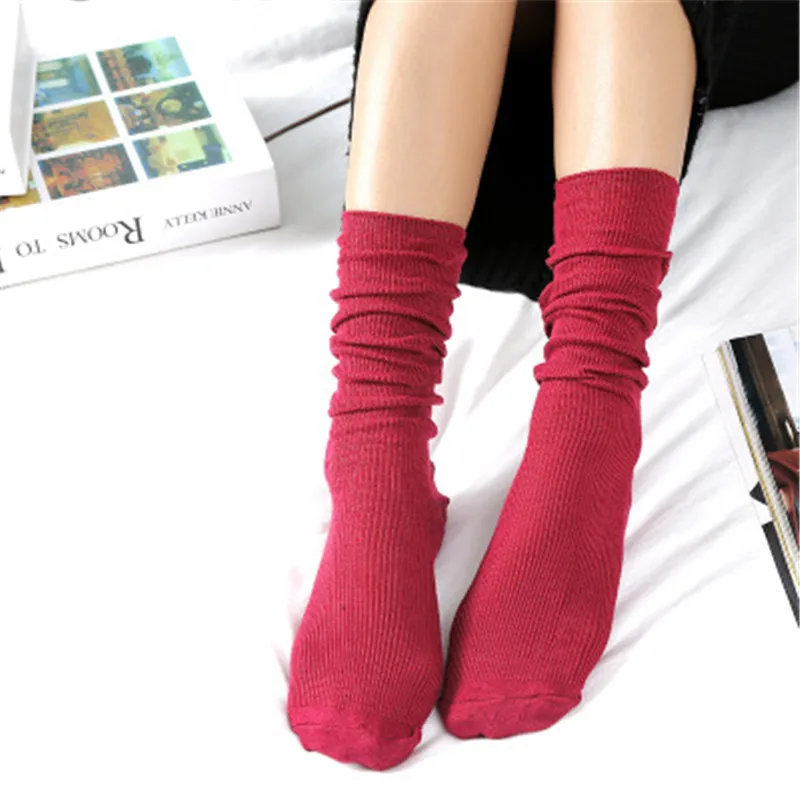 152-Winered Новое поступление года; стильные короткие носки с радужным узором в стиле Харадзюку для скейтбординга; модные хлопковые хипстерские цветные женские носки до щиколотки с героями мультфильмов - Цвет: 152-Winered