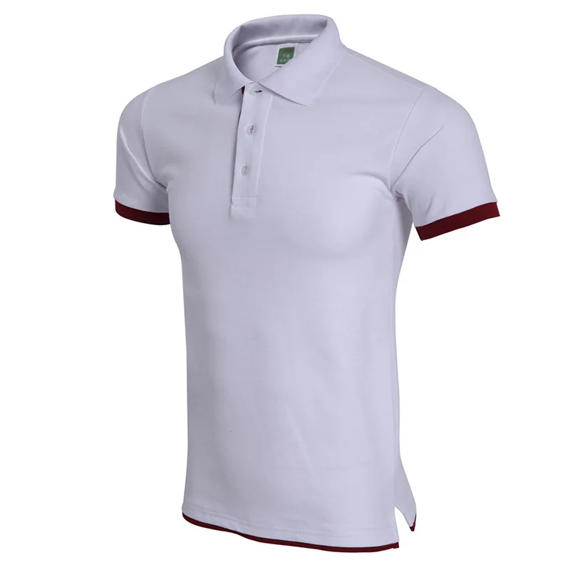 Классическая мужская рубашка Polo Homme 2017 Мужская модная футболка поло серого цвета