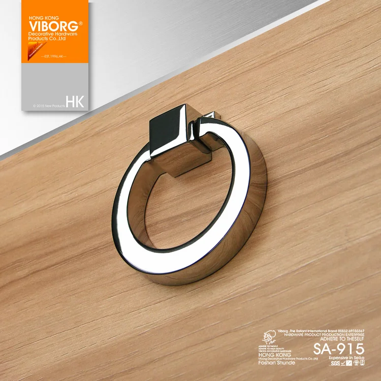 (4 шт.) Виборг высокое качество цинковый сплав современный шкаф дверная ручка