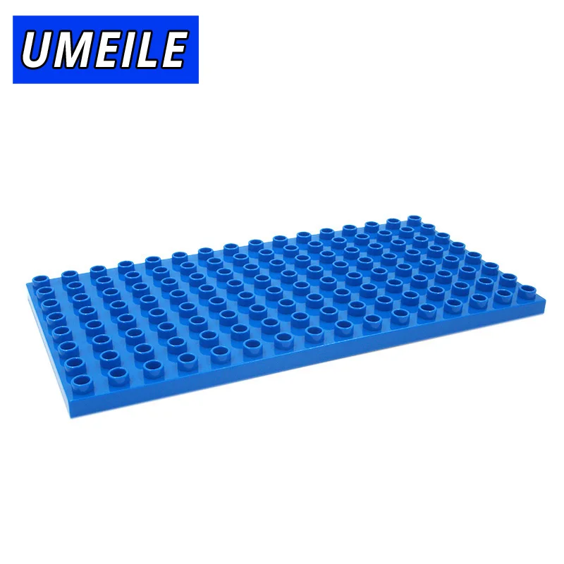 UMEILE 4 шт. 8*16 точек 25 6*12 5 см большие частицы строительные блоки классические