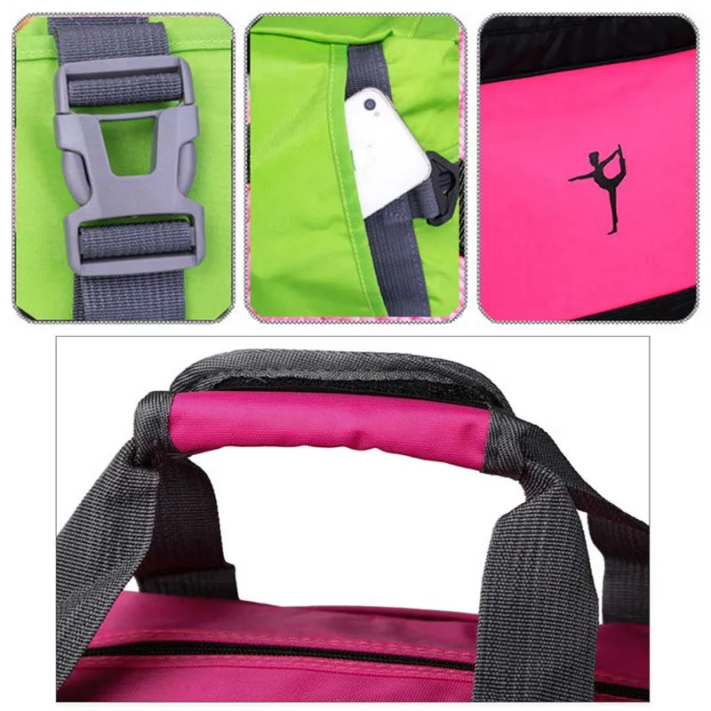 Women Waterproof Nylon Travel Bags Carry On Luggage Shoulder Handbags Big Travelling Duffel Cloth Shoes Large Hand Bag XA632WB | Спорт и