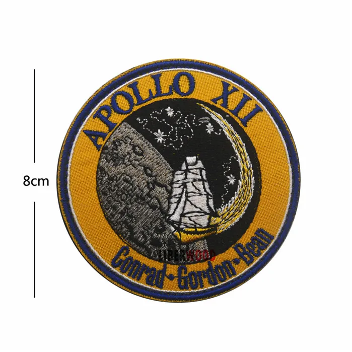 F Винтажные оригинальные APOLLO 11 VOYAGER, логотипы марок машин, BACK SPACE патч коллаж США "Аполлон" набор патчей 1, 7, 8, 9, 10, 11, 12, 13, 14, 15, 16, 17 - Цвет: F