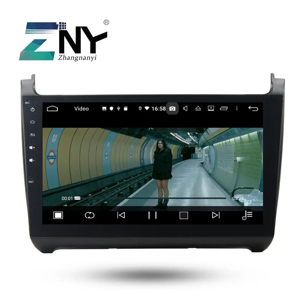 10 1 &quotips Android 9 0 Автомобильная Радио 2 Din Мультимедиа gps для VW POLO 2012 2018 Аудио Видео FM