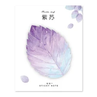 2 book notepad simulation leaf sticker n times post message sticky notes can tear note book office school supplies stationery