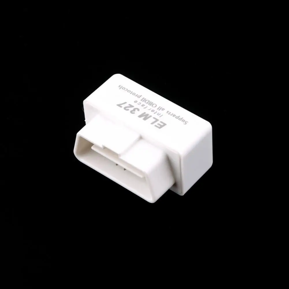

2017 Top-rated White Super Mini ELM327 OBD2 Car Diagnostic Tool ELM327 OBD2 Scanner Support All OBD-II Protocols