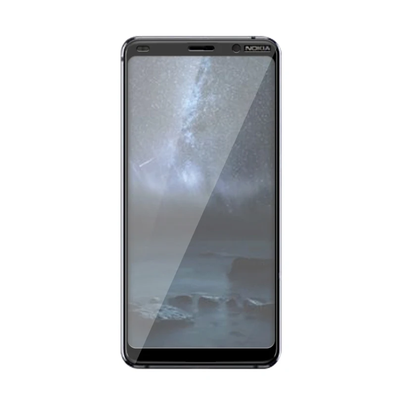 Закаленное стекло с полным покрытием для Nokia 9 PureView 2 шт. защита экрана защитная