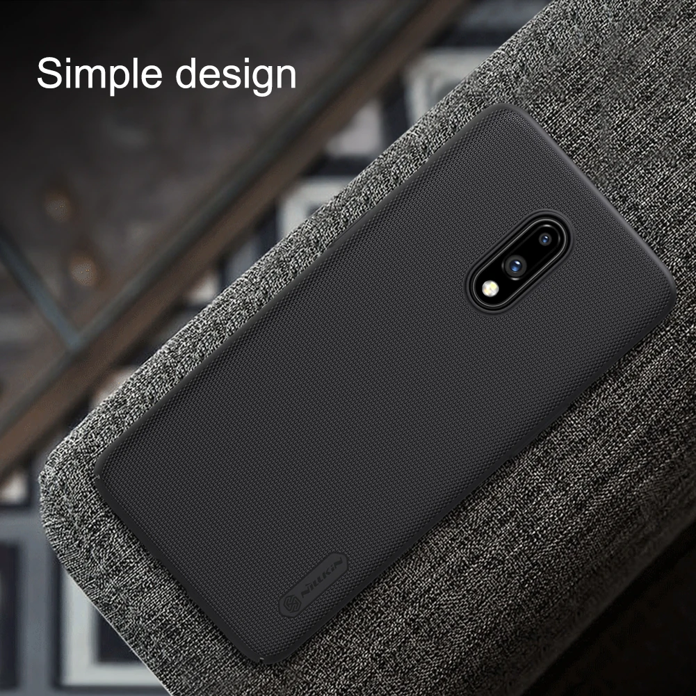 Nilkin для OnePlus 7 чехол Nillkin матовый щит Жесткий ПК задняя крышка телефона для OnePlus 7