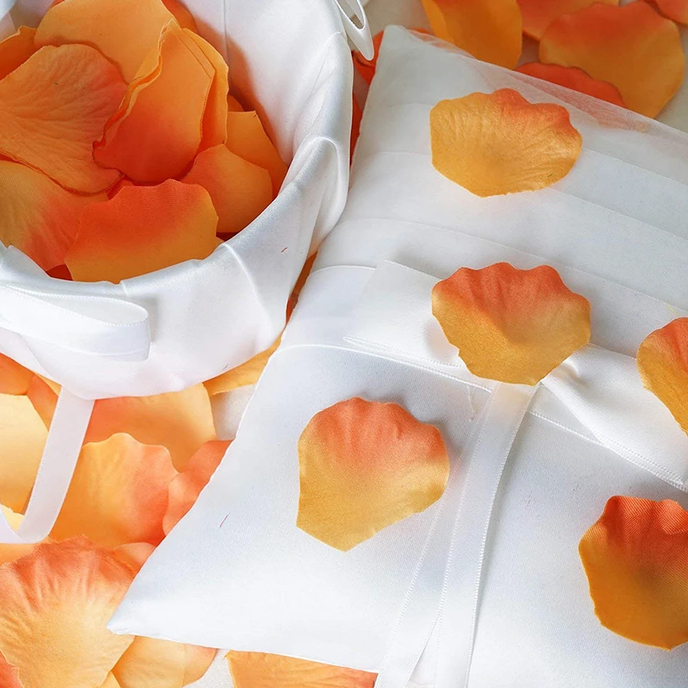 2000 шт шелковые лепестки роз Искусственные цветов для свадебного украшения