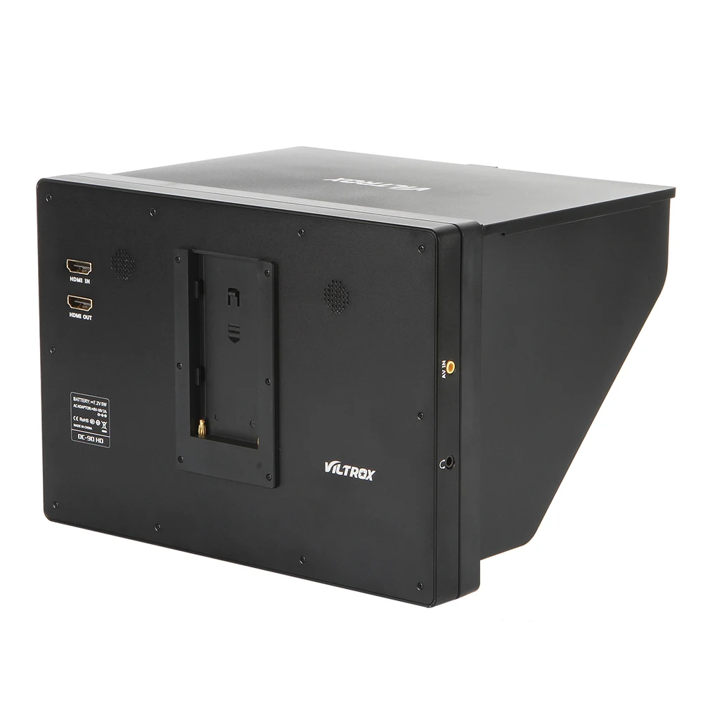 Viltrox DC-90HD 8 9 ''камера видео монитор Дисплей клип-на IPS LCD HDMI AV вход 1920x1200 пикселей