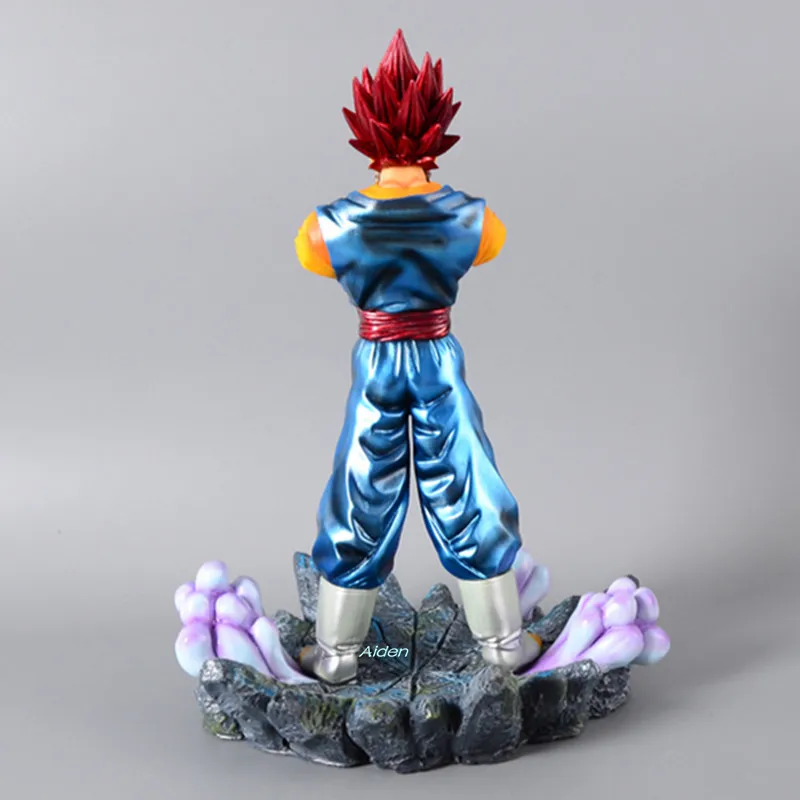 1" DRAGON BALL Z статуя Vegetto бюст Сон Гоку полный Длина портрет Сон Гоку VS Vegetto подходит анимационная фигурка GK коробки 25 см B645