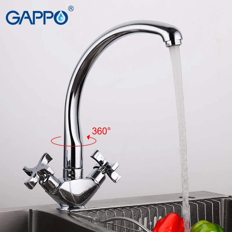 GAPPO кухонный кран для раковины с ручкой смеситель воды латунный бронзовый ванной