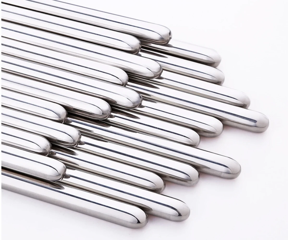 Палочки для еды из нержавеющей стали длинный горячий горшок палочки бытовые
