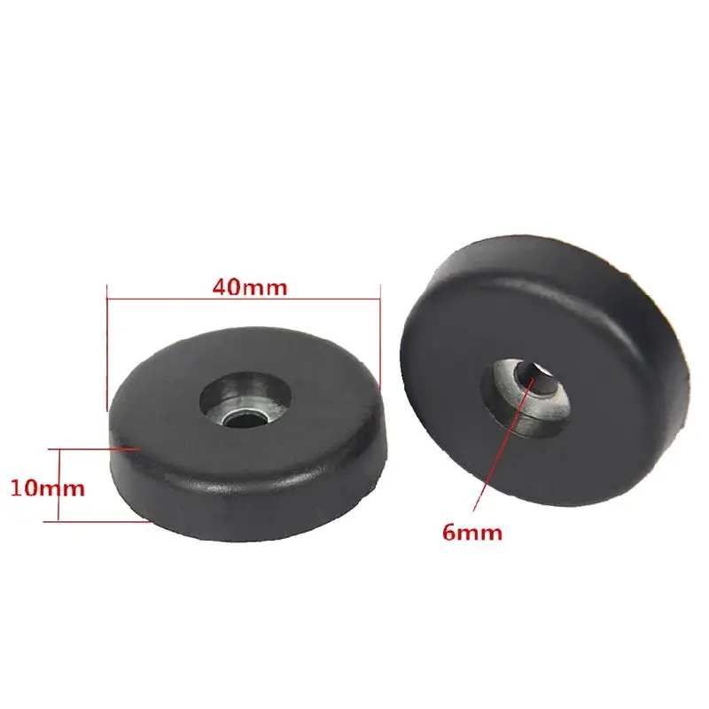 Crust Pro Новая черная 4 шт. 40*10 мм колонка изоляционный шип подставка ножки для