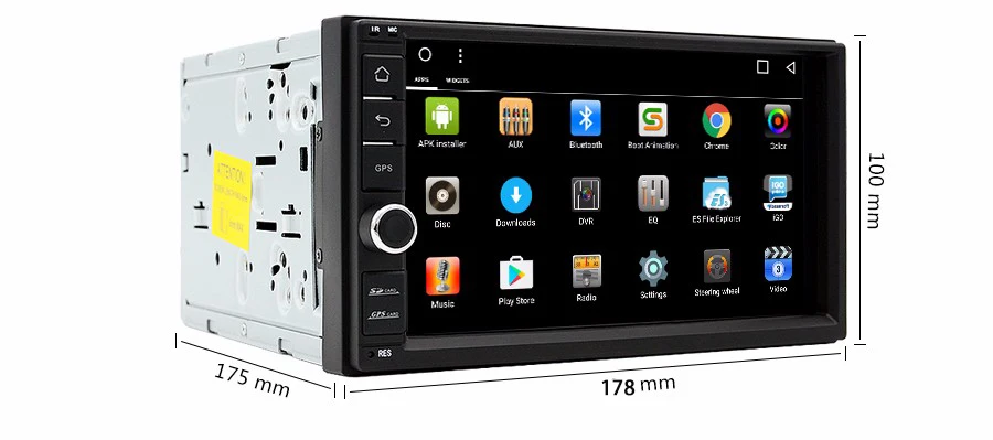 Android 8 1 четырехъядерный в dash 2 Din автомобильный dvd gps аудио стерео GPS навигатор