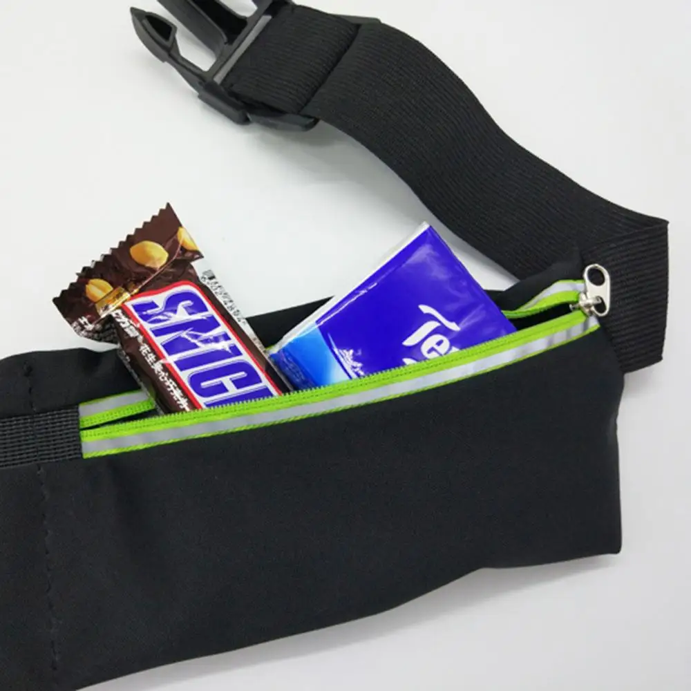 

Fashion Dual Pocket Running Belt Phone Pouch Waist Bag Sports Travel Fanny Pack for Jogging Cycling Outdoors waist bag women Men