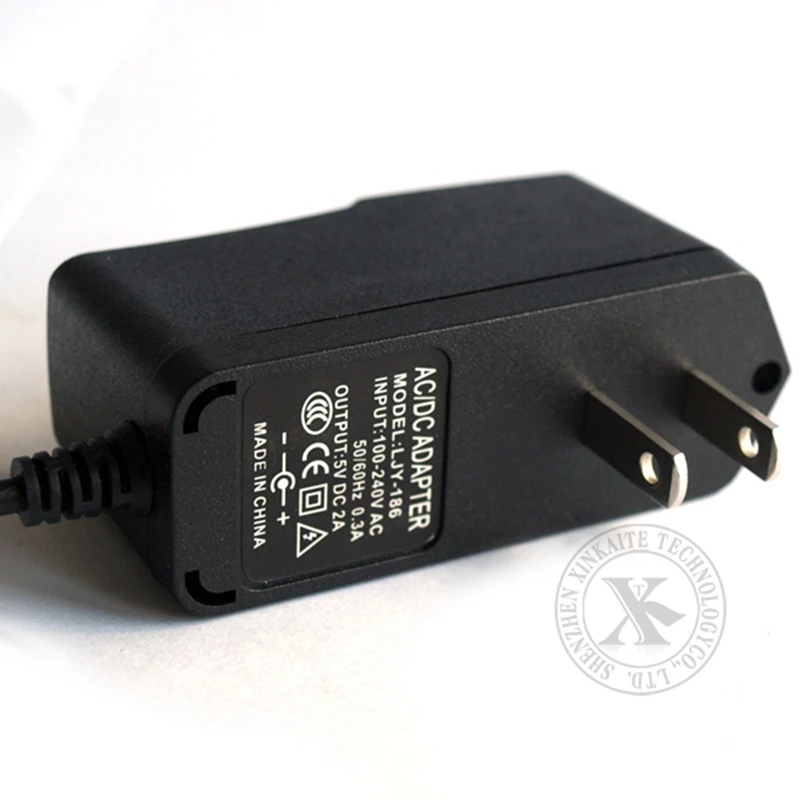 Xinkaite конвертер Мощность адаптер переменного тока 100 240V DC/DC 5V 2A/2000ma переключения