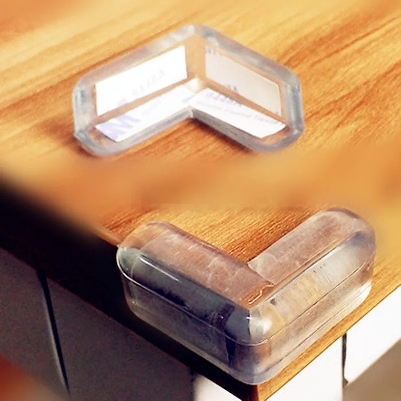 

20pcs/lot Baby Safety Silicone Protector Table Corner Transparent Edge Protection Cover Children Anticollision Guards