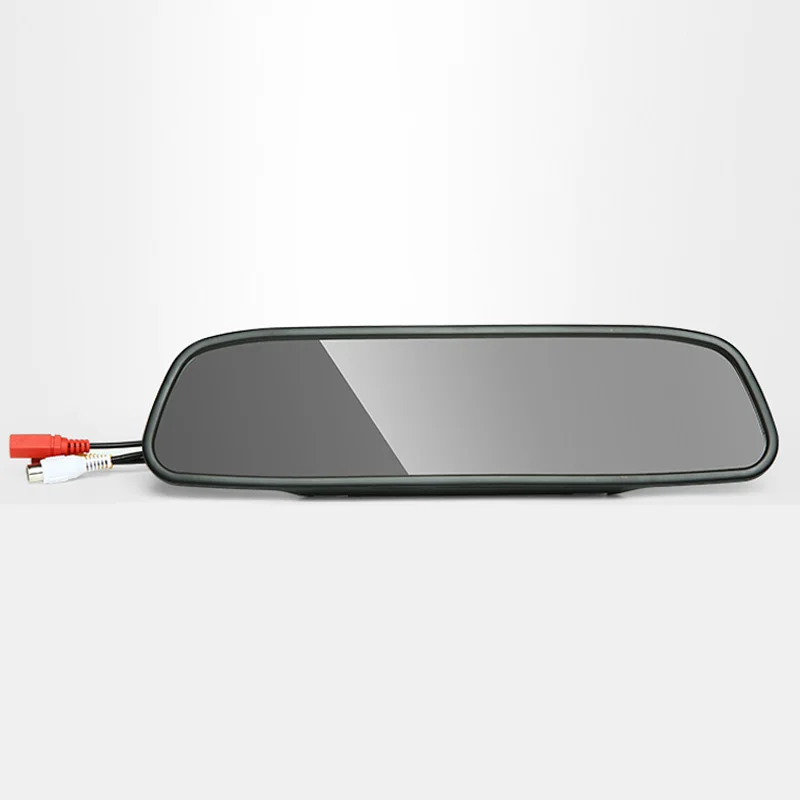 Интернет /5 дюймов HD 800*480 зеркало автомобиля Мониторы Защита от солнца козырек 2ch
