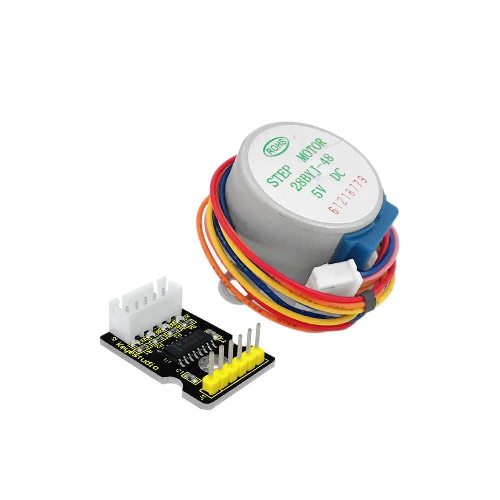 3 шт.(Keyestudio 5 в шаговый двигатель 28BYJ-48+ ULN2003 драйвер платы) для Arduino